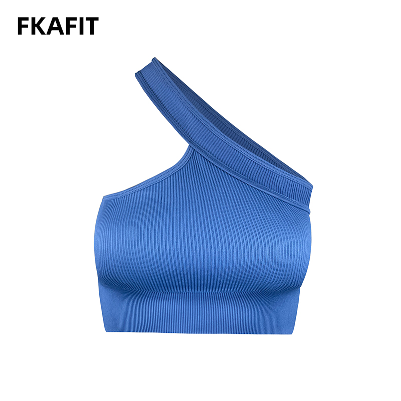 Sports Bra Racerback - المرأة اقتصاص اليوغا الصدرية مثير واحد