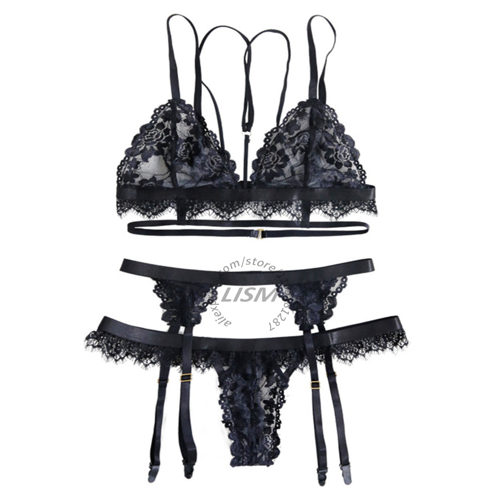 Lace Bralette Set - طقم ملابس داخلية نسائية من LISM