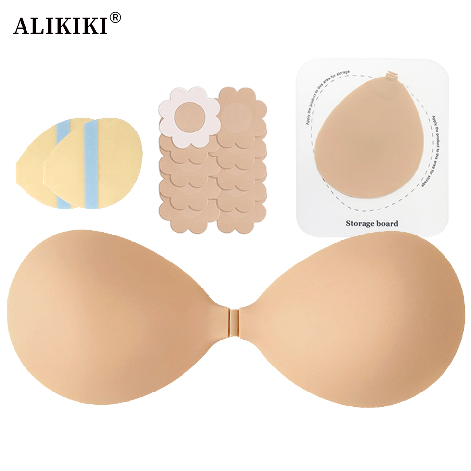 Backless Bra Sticky - حمالة صدر سيليكون لرفع منطقة الصدر،