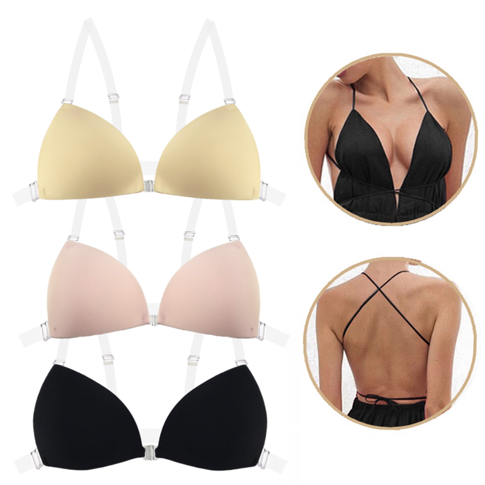 Backless Bra Sticky - حمالة صدر لاصقة للنساء لفساتين الزفاف