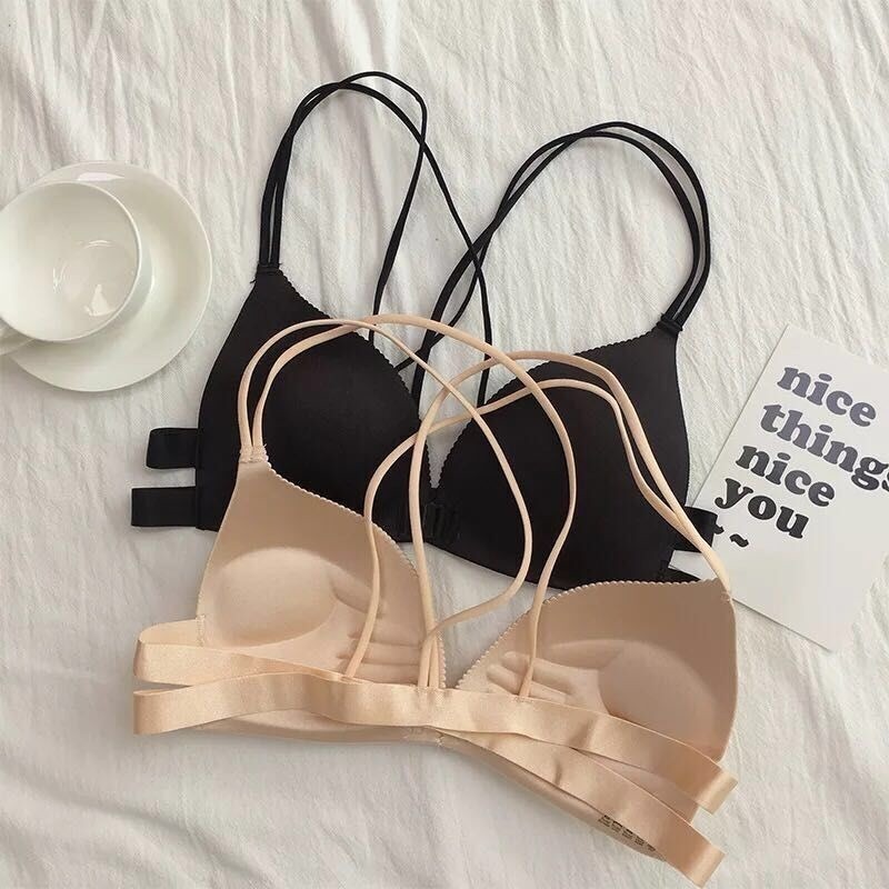 1 قطعة أزياء مثلث كأس مشبك الج - مراجعة Plunge Bra Push Up وسعره