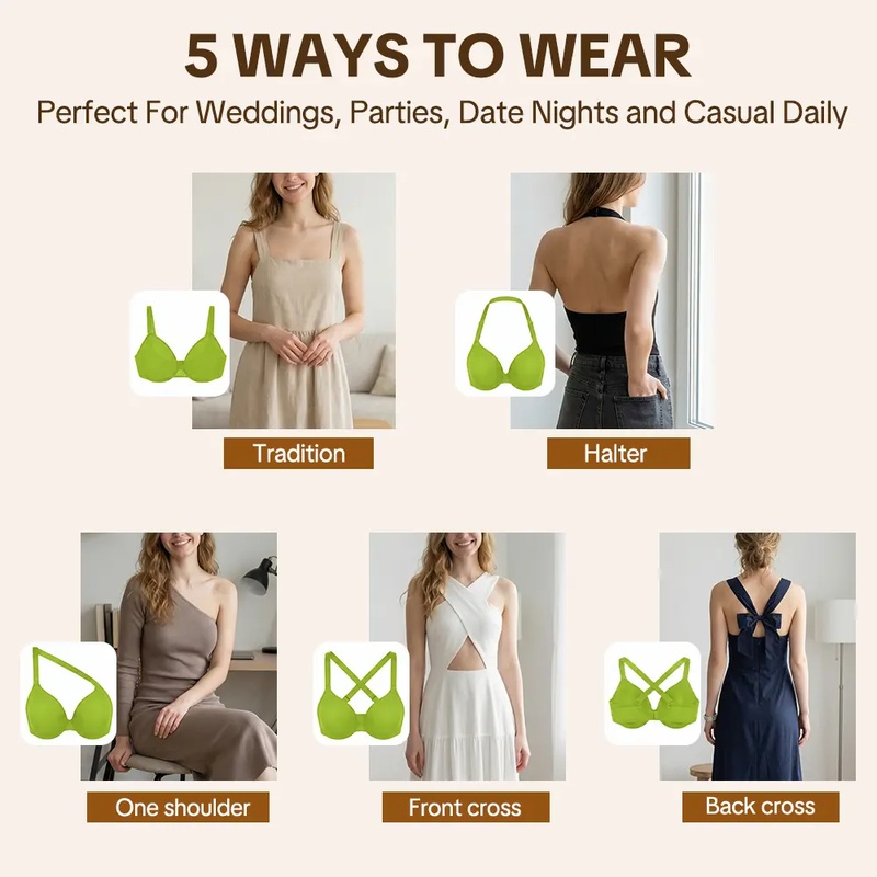 حمالة صدر HSIA Seraphina متعدد - مراجعة Underwire Bra Padded وسعره
