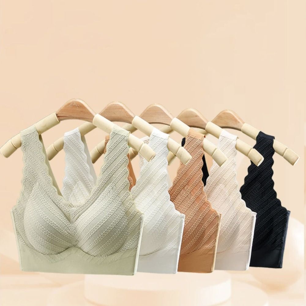 حمالة صدر دانتيل فقاعي سلسة بح - مراجعة Lace Bralette Set وسعره