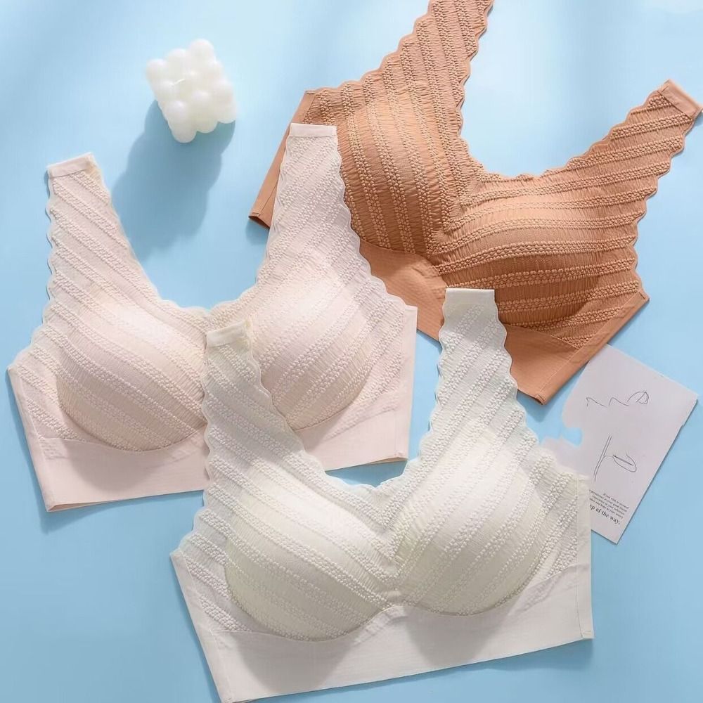 حمالة صدر دانتيل فقاعي سلسة بح - مراجعة Lace Bralette Set وسعره