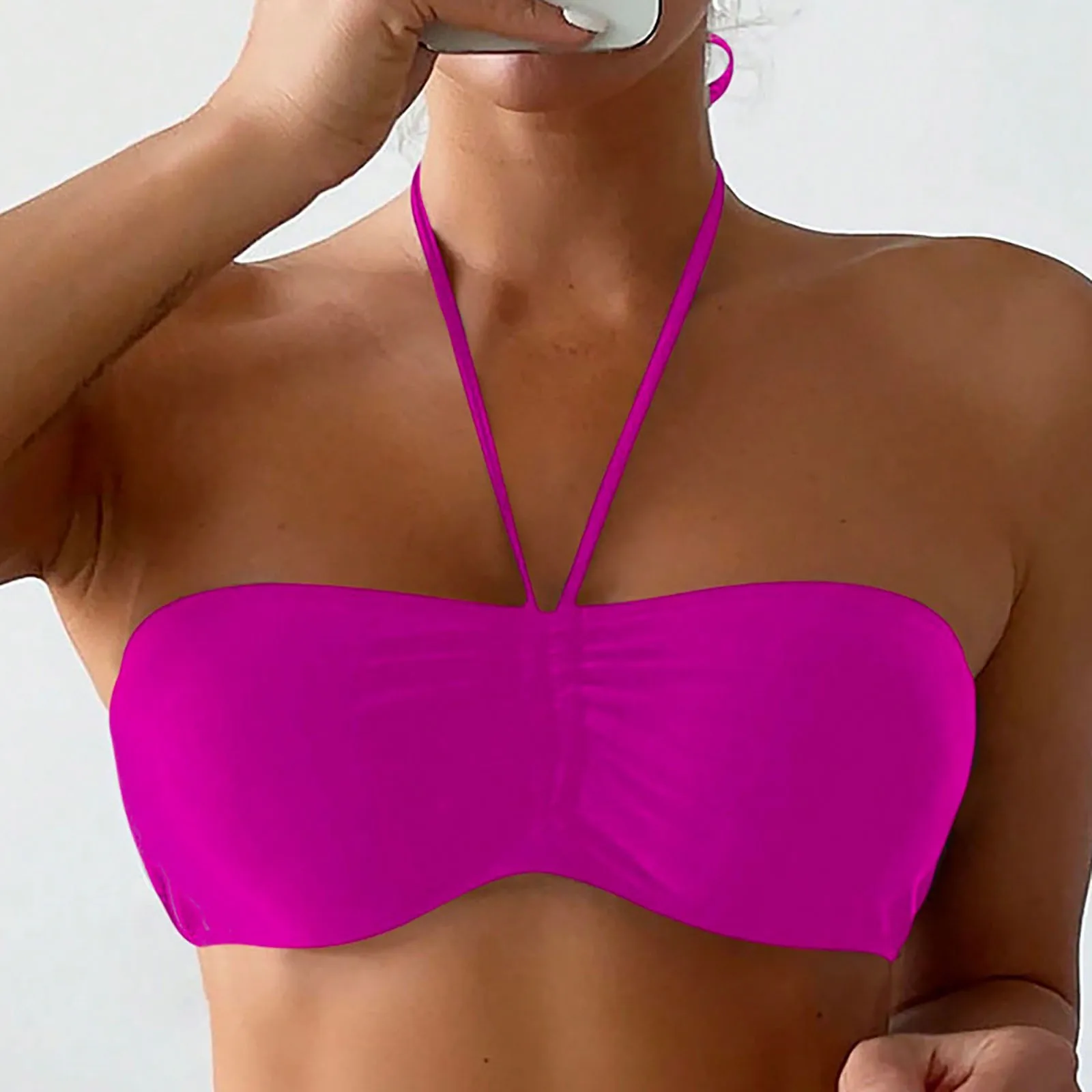 النساء Underwire بيكيني أعلى ر - مراجعة Underwire Bra Padded وسعره
