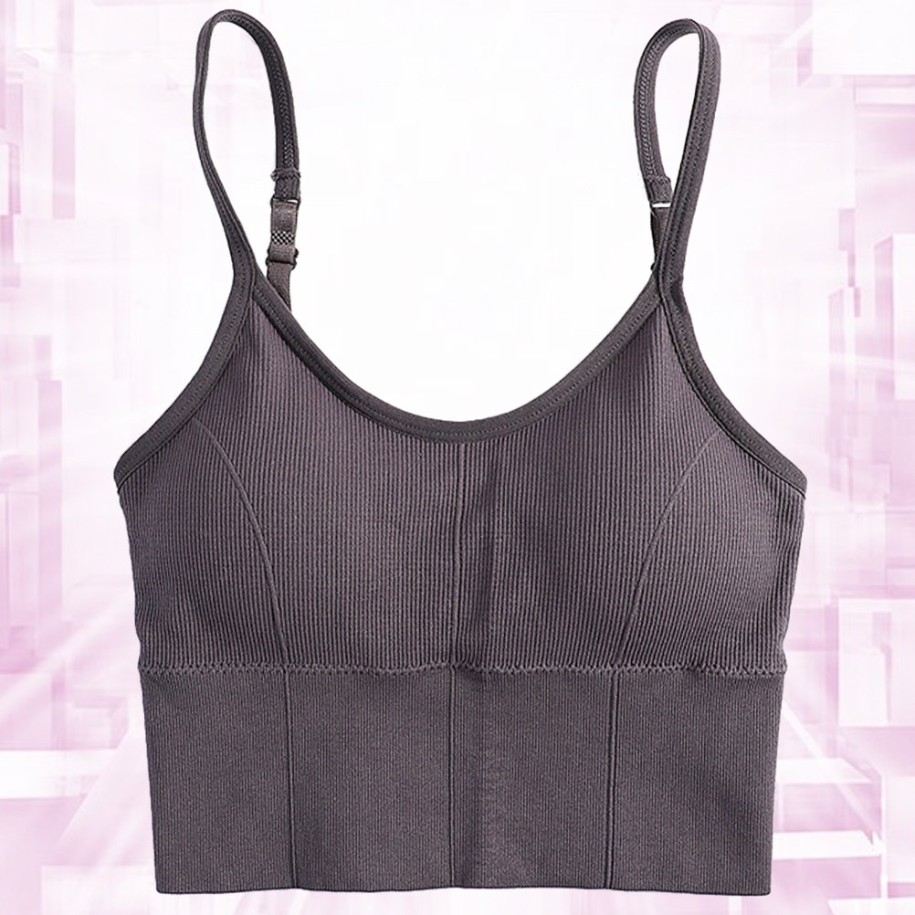 1 قطعة حمالة صدر لاسلكية بدون  - مراجعة Sports Bra Racerback وسعره