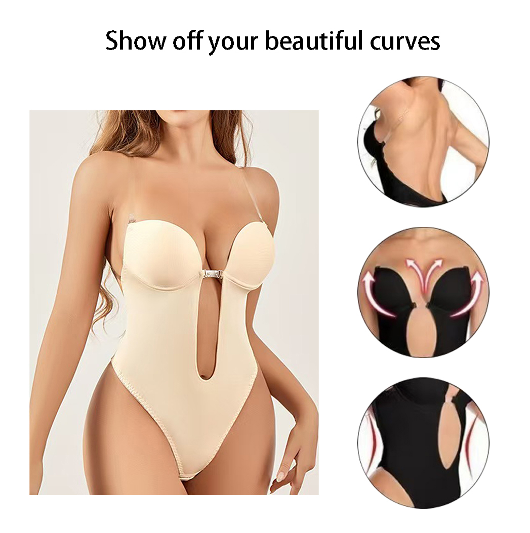 مكافحة الانزلاق الغراء الخلفي  - مراجعة Plunge Bra Push Up وسعره